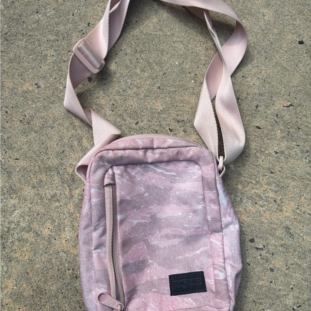 Jansport Light Pink Crossbody Bag